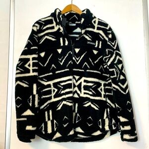 Columbia Sherpa Aztec Geometric Jacket, women’s XL
